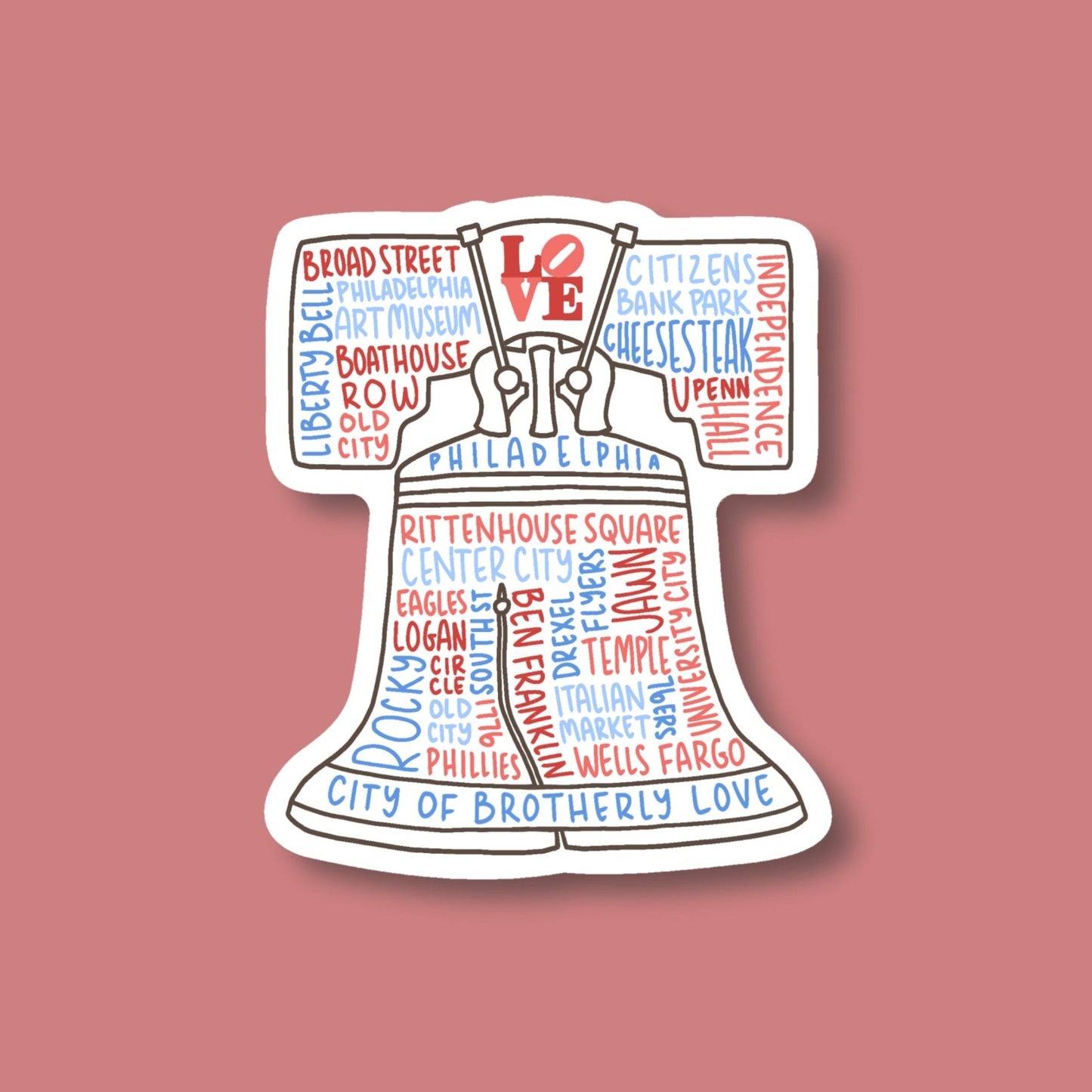 Philadelphia Liberty Bell Sticker
